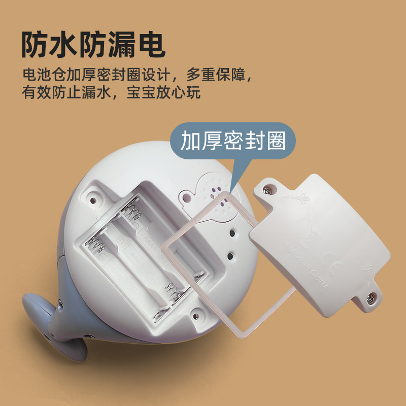 宝宝洗澡玩具戏水自动感应喷水小鲸鱼喷泉浴缸婴儿儿童浴室男女孩,淘宝优惠券,粉丝福利购,淘宝优惠卷