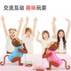 Internet celebrity's same little monkey that can climb rope, fun rope monkey, children's rope line, creative tree climbing toy