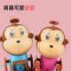 Internet celebrity's same little monkey that can climb rope, fun rope monkey, children's rope line, creative tree climbing toy