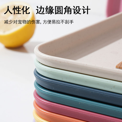 加厚加硬鹦鹉鸟笼托盘接粪盘接尿盘大号八哥塑料垫板底盘用品配件 - 图0