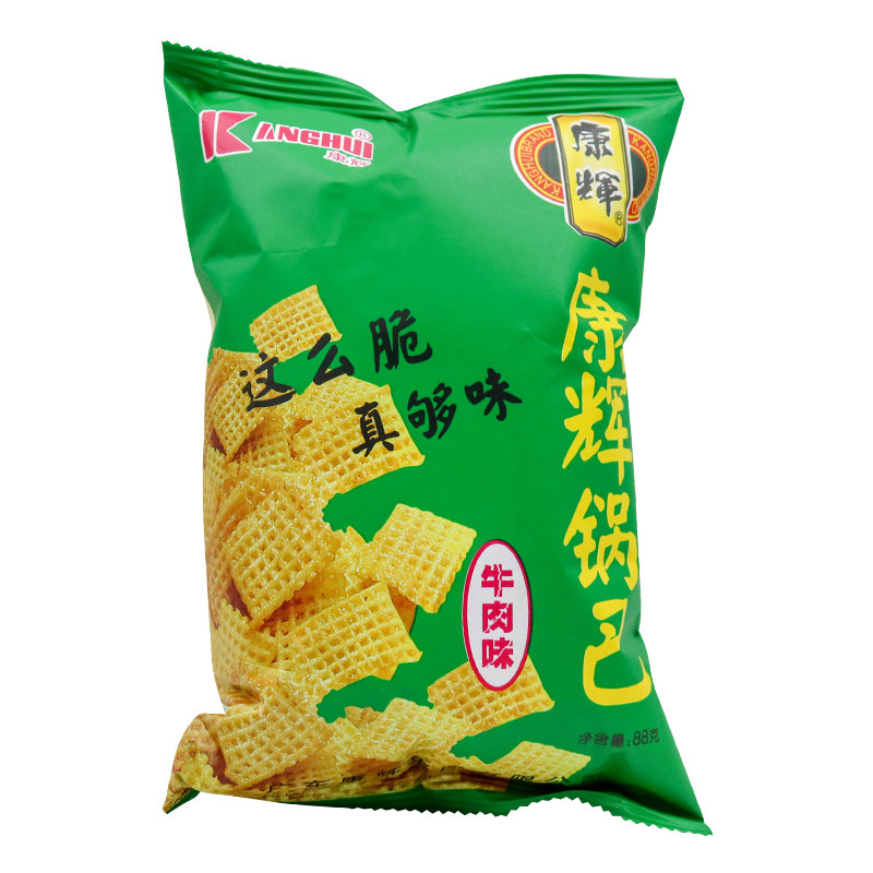 康辉锅巴88g*9袋小米锅巴 奇比诺食品膨化食品