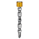 Magnetic cross driver head anti-slip piece head