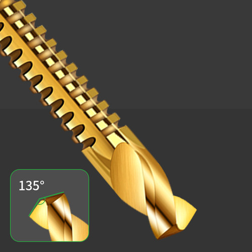 戴恩六角柄锯齿麻花钻头木工专用开孔器手电钻多功能切割开槽拉花 - 图2