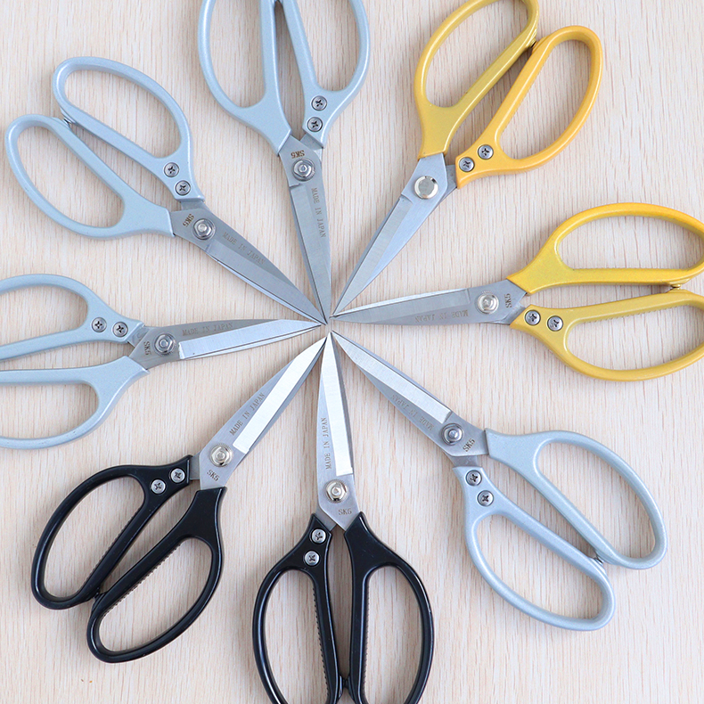 进口4cr13钢剪刀不锈钢杀鱼强力厨房剪刀家用工业皮革鸡骨剪 - 图2