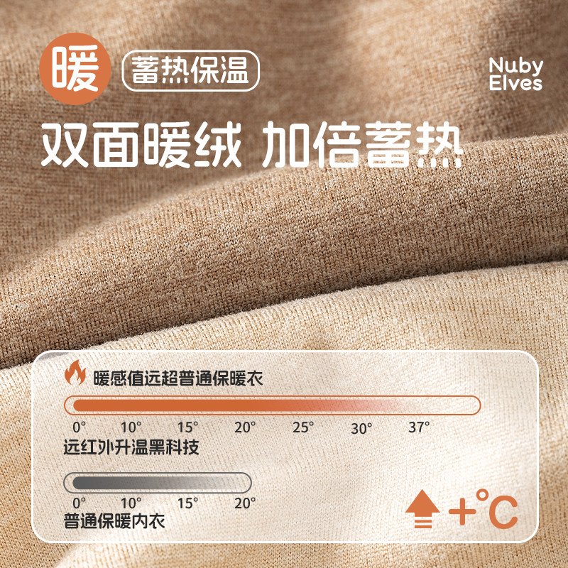 儿童保暖内衣套装内搭女童秋冬德绒加厚睡衣男童宝宝冬季秋衣秋裤,淘宝优惠券,粉丝福利购,淘宝优惠卷