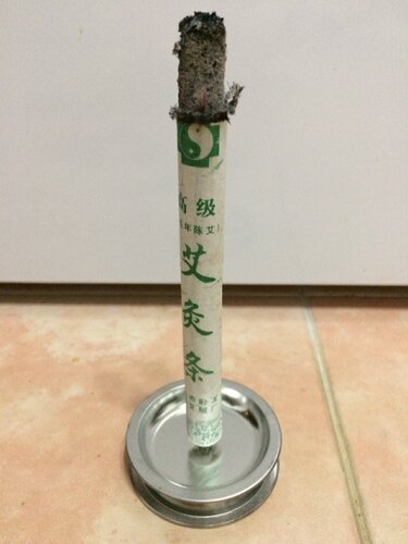 艾条底座艾条插座座子铁盘底座艾香专用熏香插艾条的座器具温灸座 - 图2