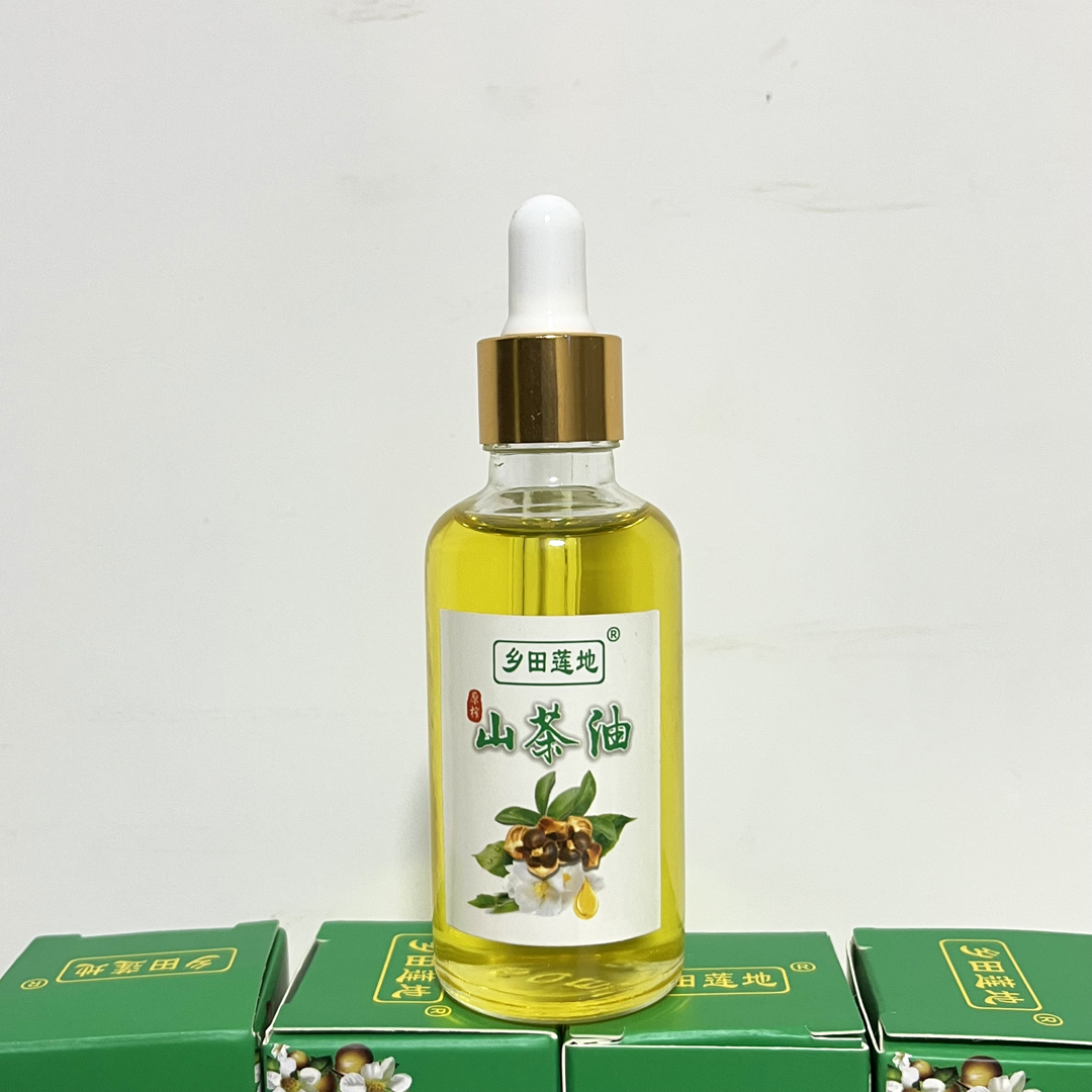 纯正山茶油婴儿护肤茶油红PP抚触按摩油新生宝宝外用茶籽油50ml-图0