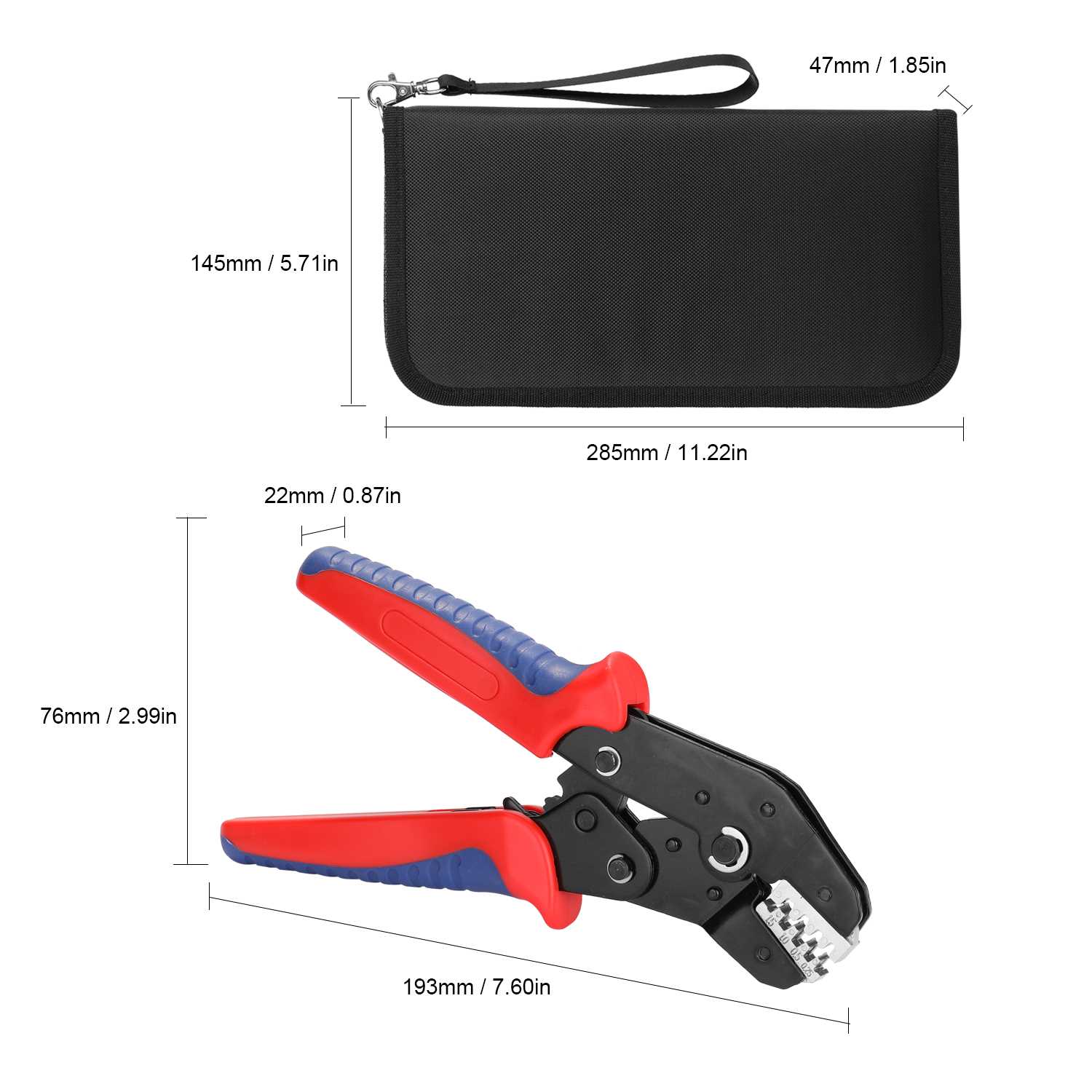 Multi-tool Ferrule Crimping Tool Kit Multitool Wire Stripper - 图2