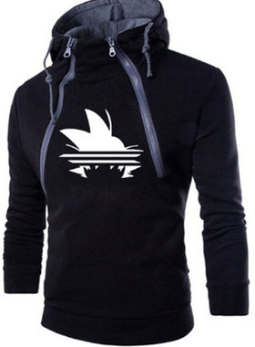 Spring Autumn Men's Anime Casual Sweatshirt Fashion Double