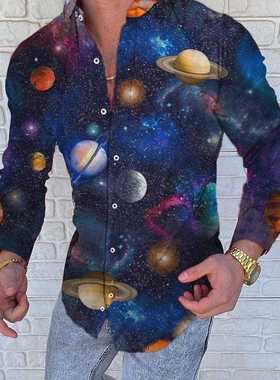 Men's shirt for men clothing social male Blouse Hawaiian