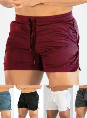 Men's Summer Beach Gym Fitness Shorts Quick Drying Breathabl