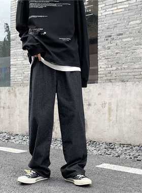 Men's Jeans Fashion Loose Straight New Casual Wide L