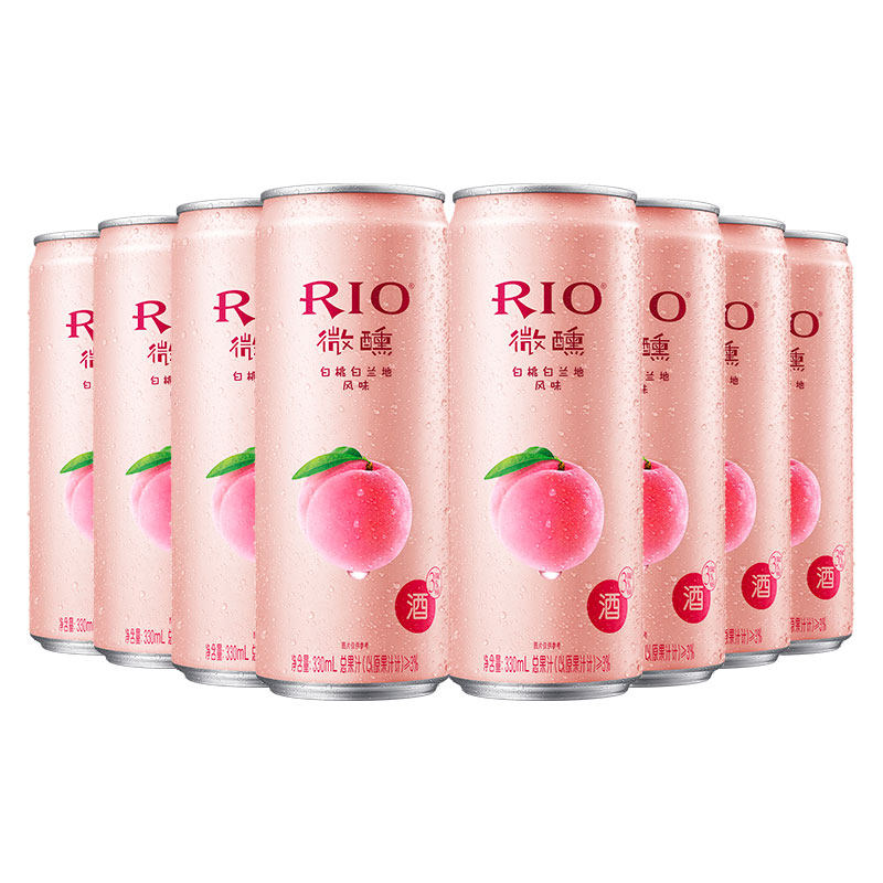 rio锐澳套装果酒3度口味罐预调酒 恒谦酒类预调鸡尾酒/Alcopop