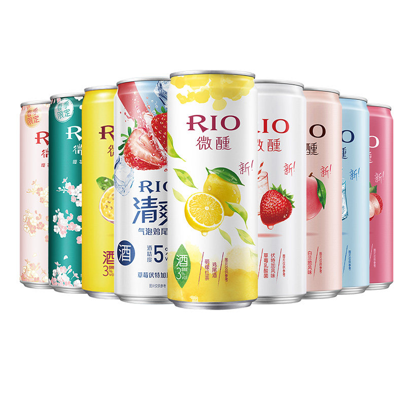 rio锐澳微醺预调鸡尾酒330ml果酒 恒谦酒类预调鸡尾酒/Alcopop