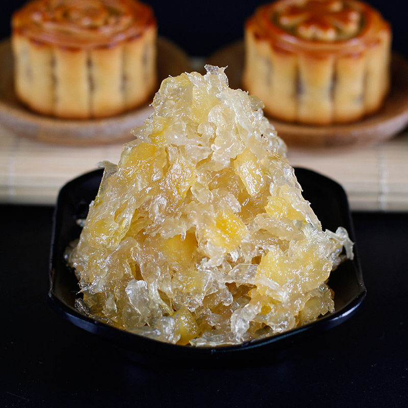 果肉凤梨馅500g丝状包月饼馅料冬蓉 粤来月香其他烘焙半成品