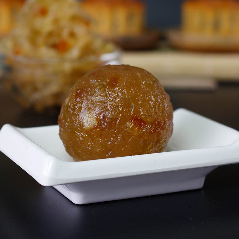 果肉香橙馅500g 250g*2包 粤来月香其他烘焙半成品