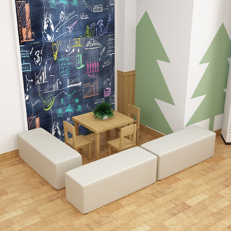 沙发凳子长方形长条凳试衣间凳子服装店专用收纳凳沙发加长接拼凳,淘宝优惠券,粉丝福利购,淘宝优惠卷