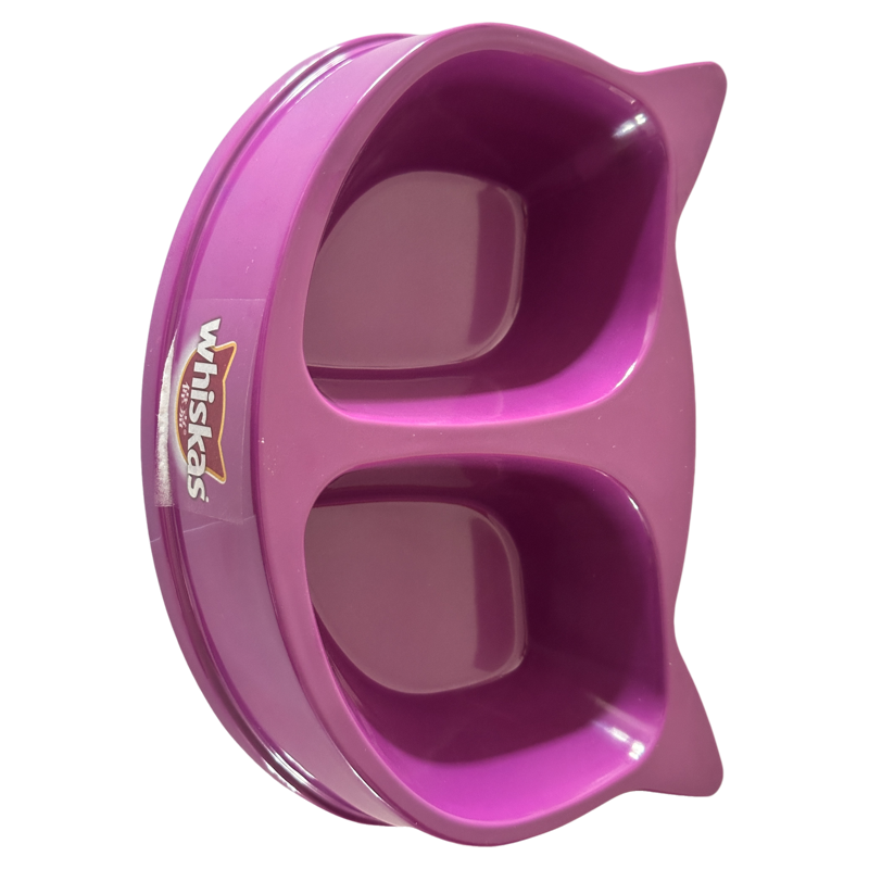 新款猫碗双碗饭碗小食盆大号塑料双碗碗宠物食具猫咪用品,淘宝优惠券,粉丝福利购,淘宝优惠卷