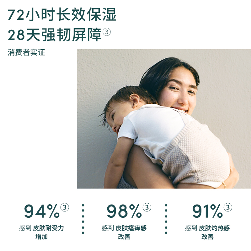 Evereden/安唯伊婴儿儿童胎脂系列面霜身体乳保湿润肤护理2件套装