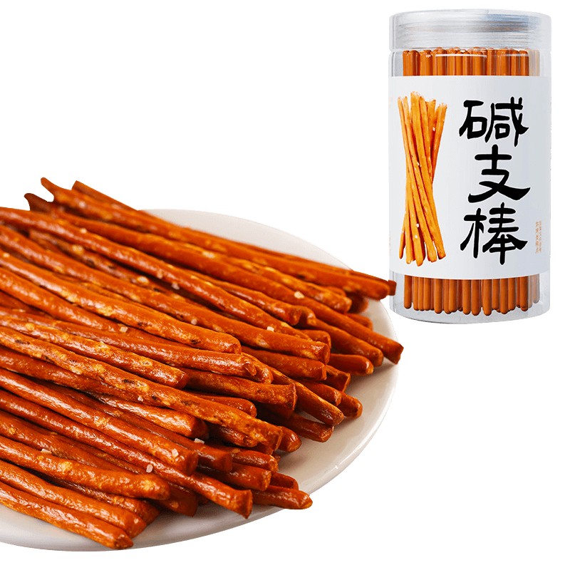 碱水棒支海盐手指型面包干大酥小石头饼干非油炸办公室零食小吃