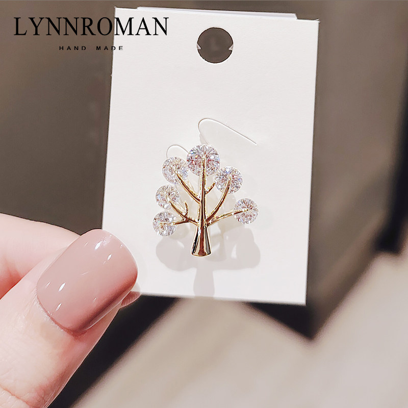 LYNNROMAN原创生命之树胸针女2022年新款小别针防走光扣开衫配饰,淘宝优惠券,粉丝福利购,淘宝优惠卷