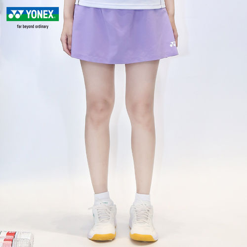 2026新款YONEX尤尼克斯羽毛球服短裙速干运动yy半身裙220075 - 图1