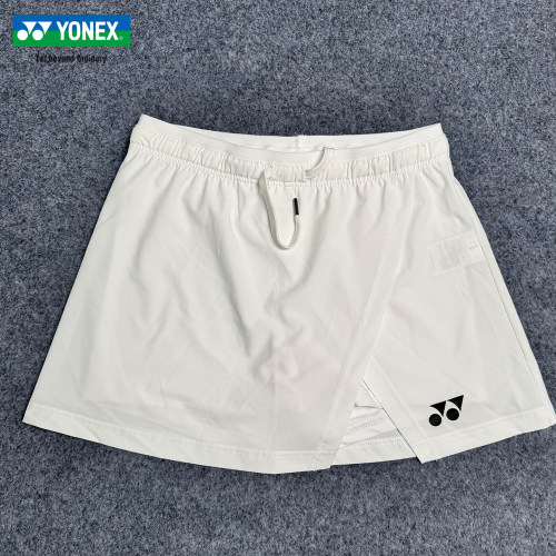 2026新款YONEX尤尼克斯短裙女速干运动羽毛球服半身裙2208326BCR - 图0