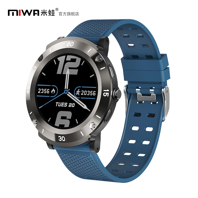 miwa旗舰店miwa智能手表gtr测血压心率智能手环监测仪watch3运动男全圆适用华为gt2小米手机b5黑科技vivo计步oppo多功能1