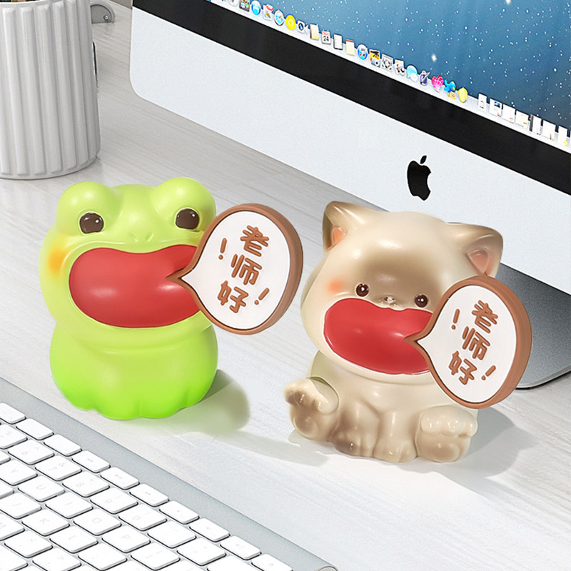 老师好毕业礼物学生送老师办公室工位桌面装饰治愈系小礼品物摆件