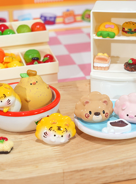 那嘎达东北美食录桌面装饰摆件