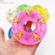 16 Toys and toy accessories around the doll house
