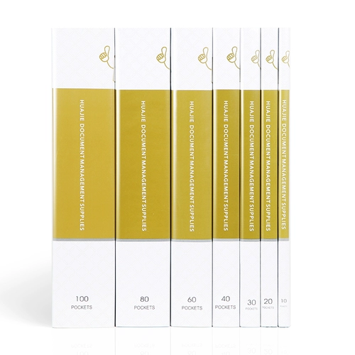 Huajie Data Book страница Страница сумка A4 Прозрачные опросы