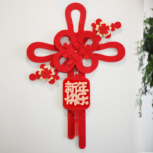 新年乔迁中国结入户门装饰元旦春节福字挂饰门贴2026过年挂件布置 - 图3