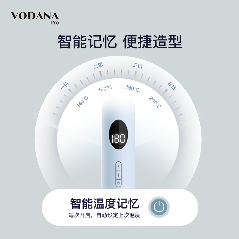 VODANA蓬蓬夹韩国柔风蓬松直板夹发根蓬松定型高颅顶造型器
