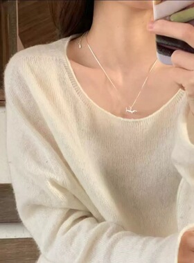 精致小狗吊坠项链女简约时尚气质个性网红锁骨链ins风小众颈链潮