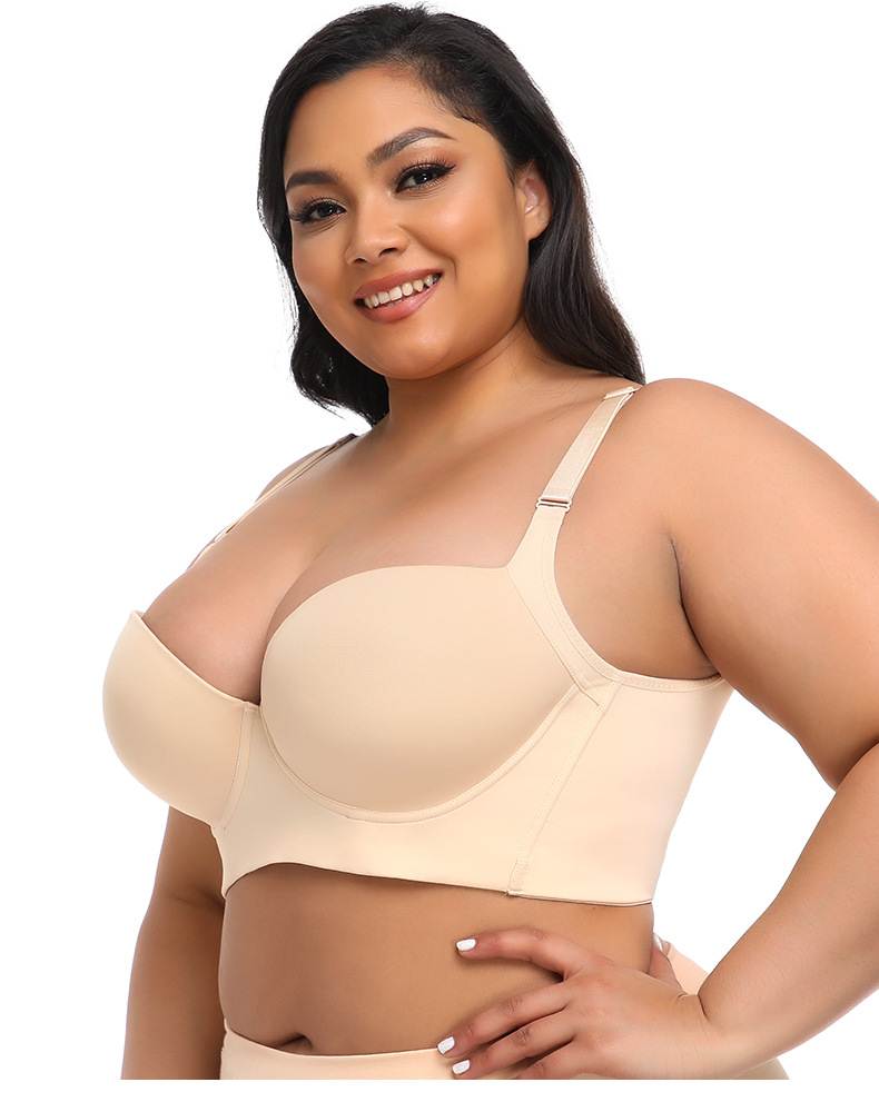 plus size fat women sport shorts blouse underwear bra top-图3