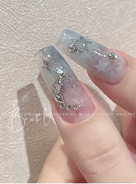 美甲饰品月亮星星钻美少女水冰月