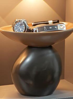 时来运转入户钥匙收纳玄关摆件门口鞋柜客厅家居装饰品置物架挂架