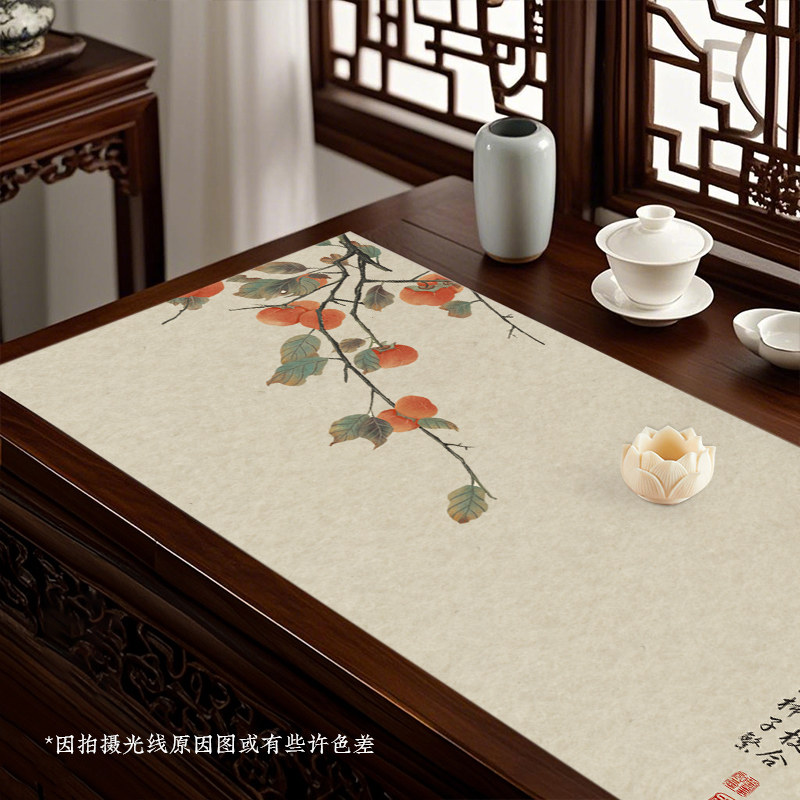 毛毡垫新中式羊毛毡加厚桌垫书画学生书法毛毡专用桌布垫国风印花,淘宝优惠券,粉丝福利购,淘宝优惠卷