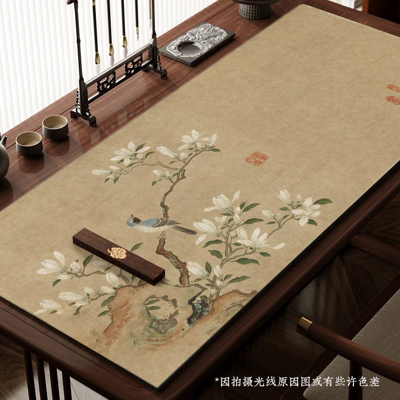 毛毡垫新中式羊毛毡加厚桌垫书画学生书法毛毡专用桌布垫国风印花,淘宝优惠券,粉丝福利购,淘宝优惠卷