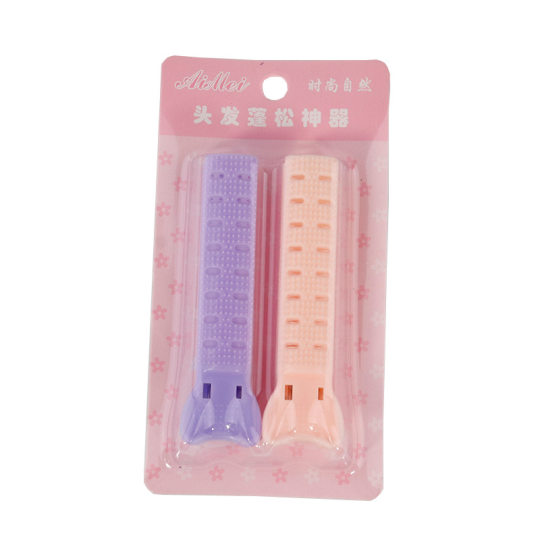 便携式卷发器套装 家居实用手动刘海卷发圈二合一塑料卷发器