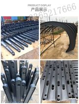 Net Red Customizable Iron T Rust Steel Support Shed Steel Beam Rain Frame Bull Leg HH Type of No Steel Structure Glass Curtain Wall