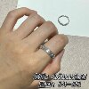 Sterling silver 925 silver lucky seven grains of rice retro pattern oval silver ring opening exquisite design ring gift
