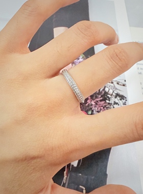 S925纯银时来运转小铜钱戒指