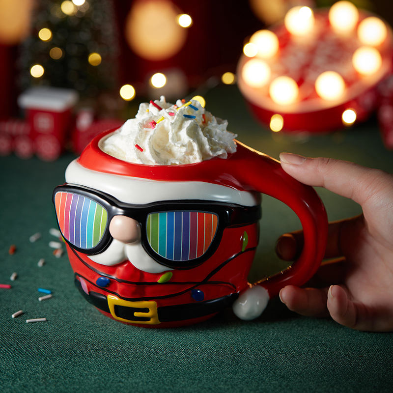 共禾京品创意奇特造型变色马克杯可爱水杯个性陶瓷杯高档生日礼物