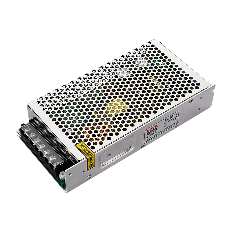 明伟开关电源S-120W-24V5A监控DC12V10A灯带LED广告牌电源100W-图3