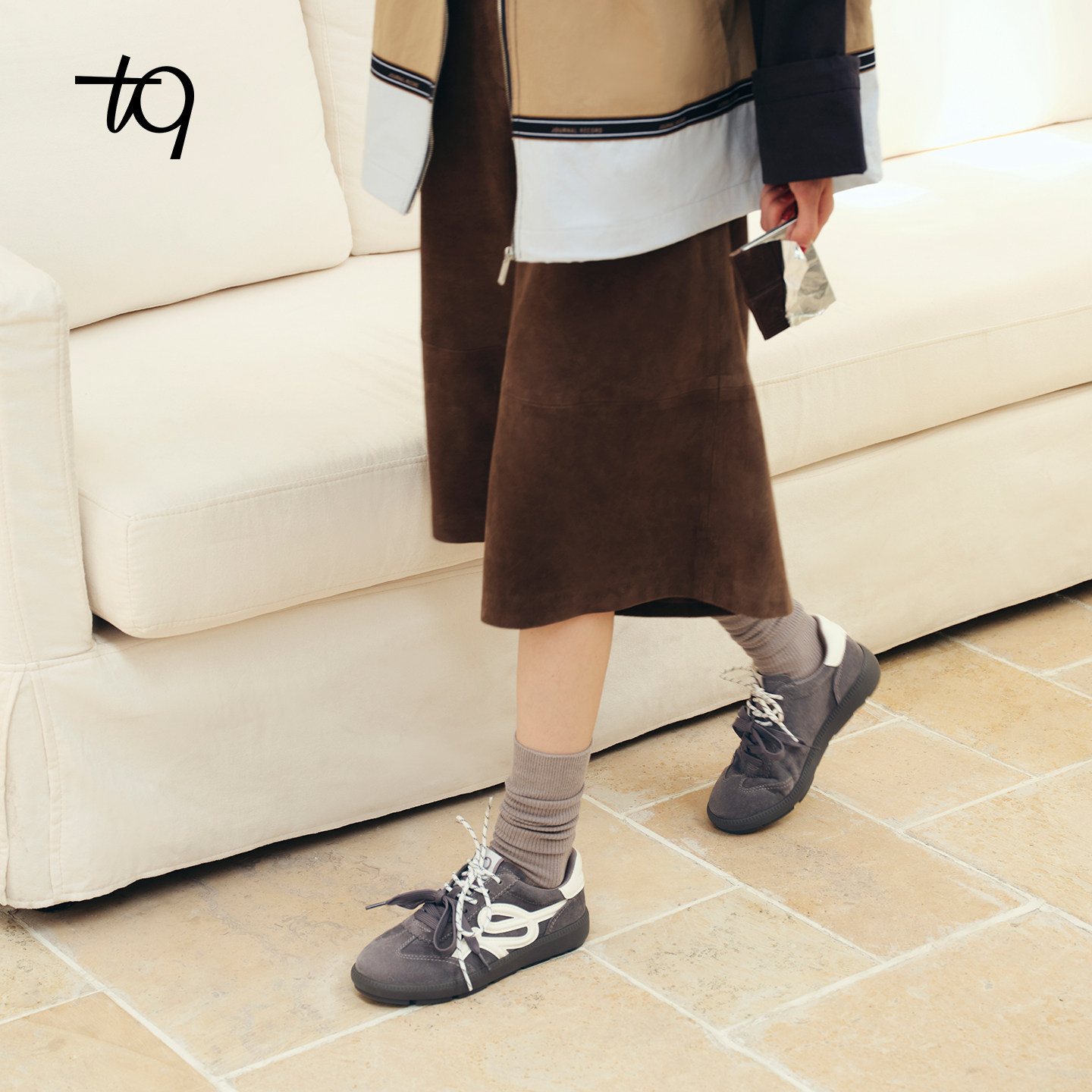 Talitaqoom生巧系列2025秋季新款复古德训鞋百搭厚底板鞋休闲鞋tq,淘宝优惠券,粉丝福利购,淘宝优惠卷