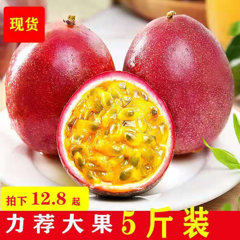 广西新鲜百香果特大果紫皮酱图片_3