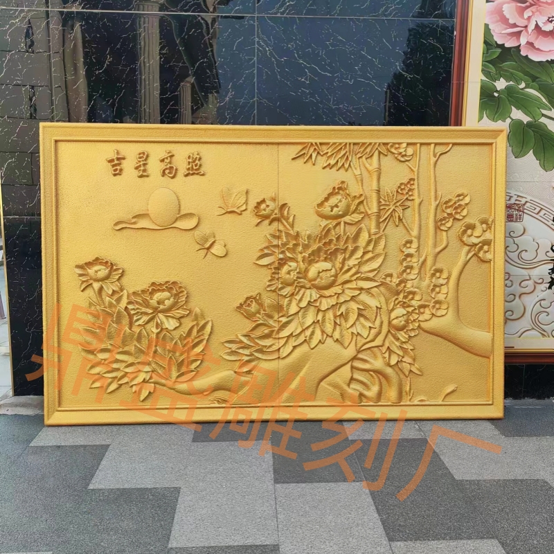 EPS泡沫三角花浮雕成品欧式别墅外墙浮雕花门头花装饰品可定制 - 图1