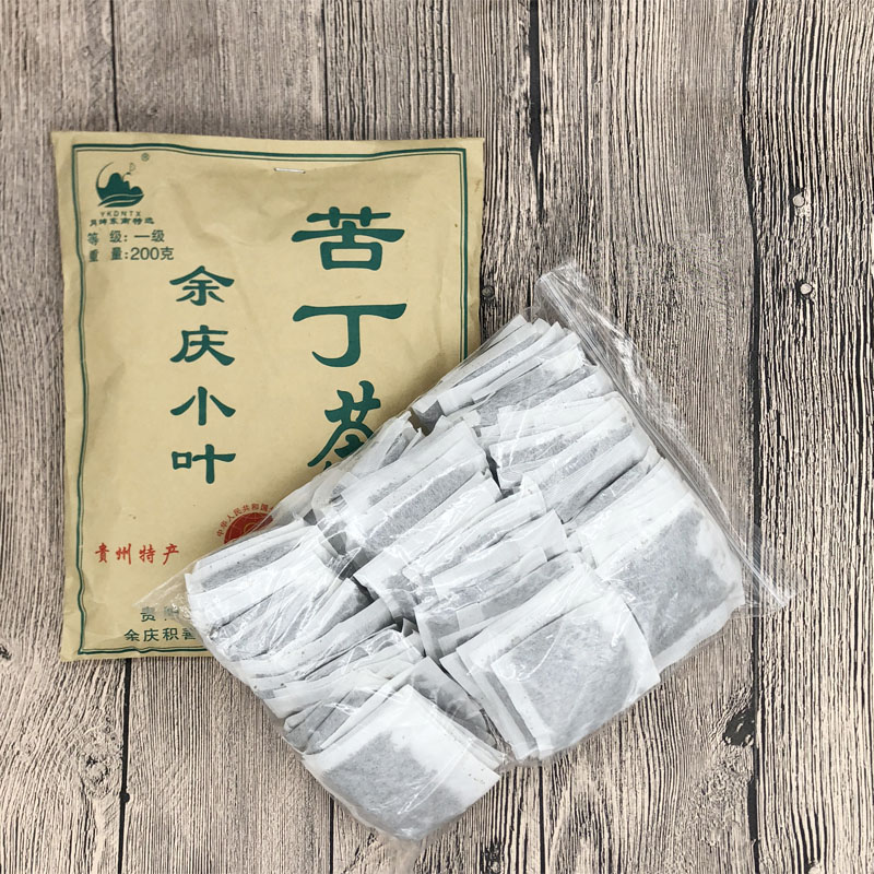 贵州余庆小叶苦丁茶正宗月坤东南特选苦野生发酵小包装袋泡茶袋泡